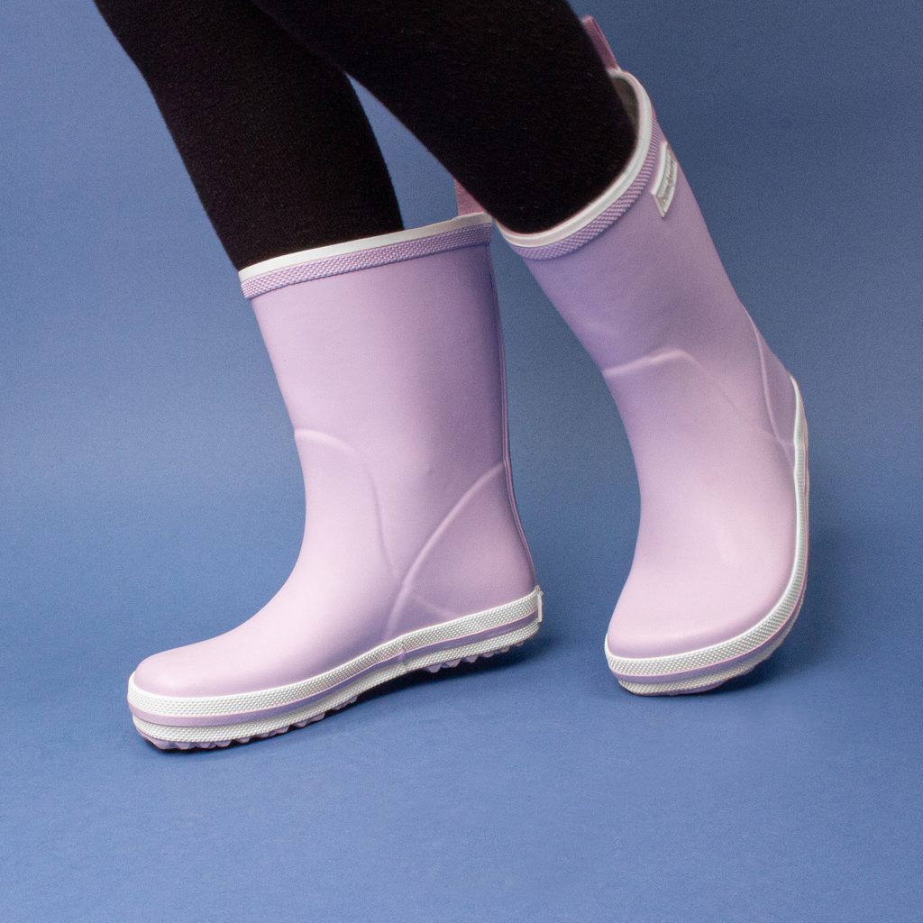 naBOSo – BUNDGAARD CLASSIC RUBBER BOOT Lavender – Bundgaard – Rain boots –  Children – Zažijte pohodlí barefoot bot.