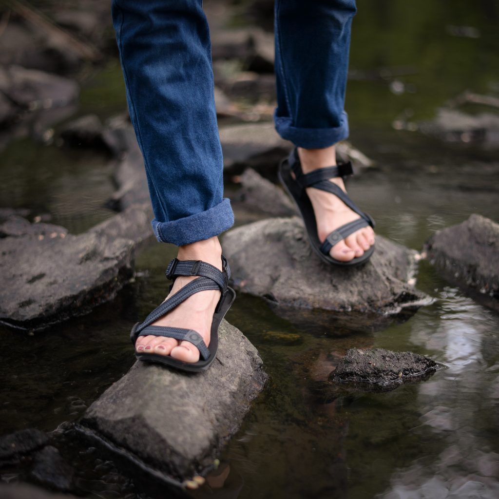 naBOSo – XERO SHOES Z-TRAIL EV Multi Black | Barefoot sandály – Xero Shoes  – Sandály – Pánské – Zažijte pohodlí barefoot bot