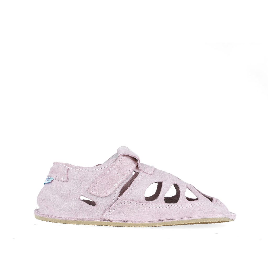 naBOSo – BABY BARE SANDALS/SLIPPERS SUMMER Sparkle Pink – Baby Bare Shoes –  Sandals – Children – Zažijte pohodlí barefoot bot.