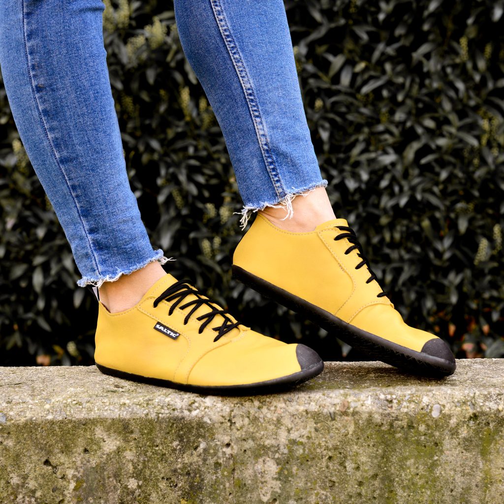 naBOSo – SALTIC FURA Mustard – Saltic – Tenisky – Pánské – Zažijte pohodlí  barefoot bot.
