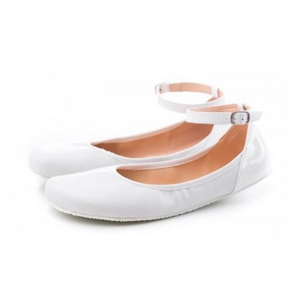 naBOSo – SHAPEN BALERÍNKY TULIP II R White – Shapen – Baleríny – Dámské –  Zažijte pohodlí barefoot bot.