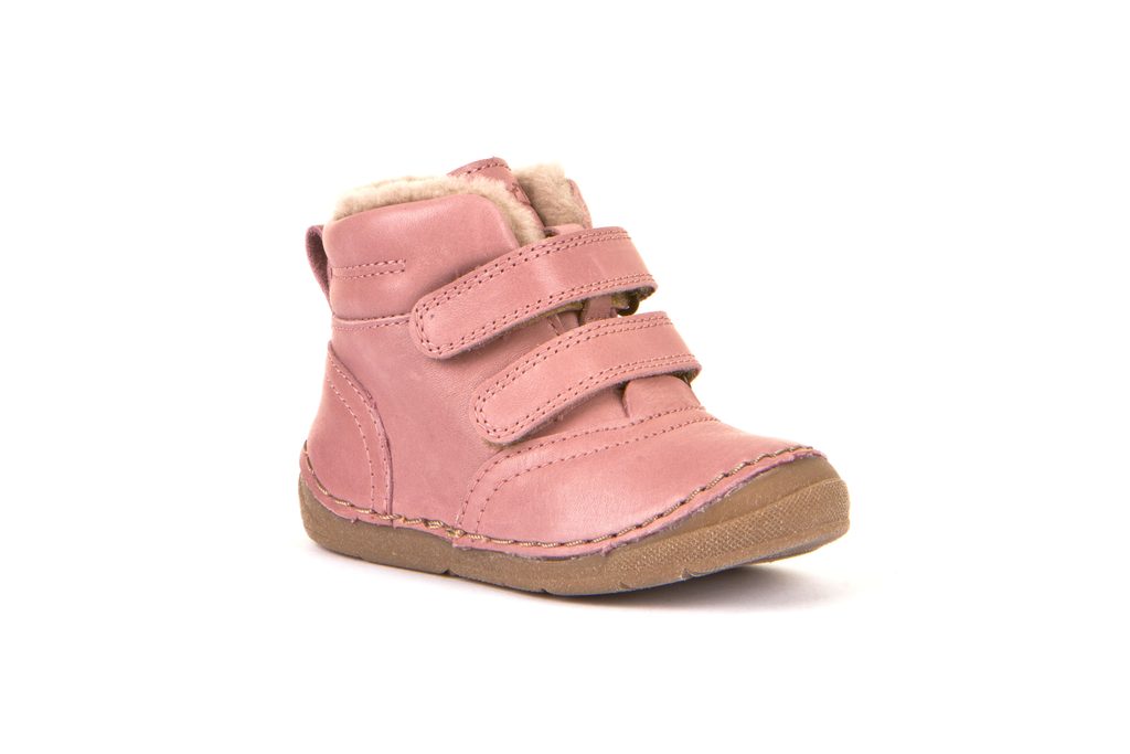 naBOSo – FRODDO FLEXIBLE ANKLE BOOTS 2P Pink Winter – Froddo – Winter  insulated shoes – Children – Zažijte pohodlí barefoot bot.