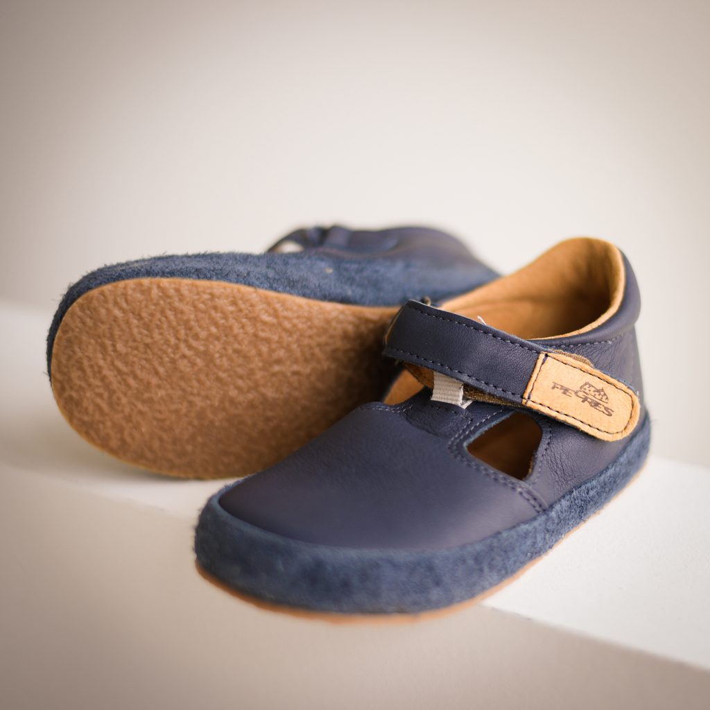 naBOSo – PEGRES Barefoot leather Blue – Pegres – Sandals – Children –  Zažijte pohodlí barefoot bot.