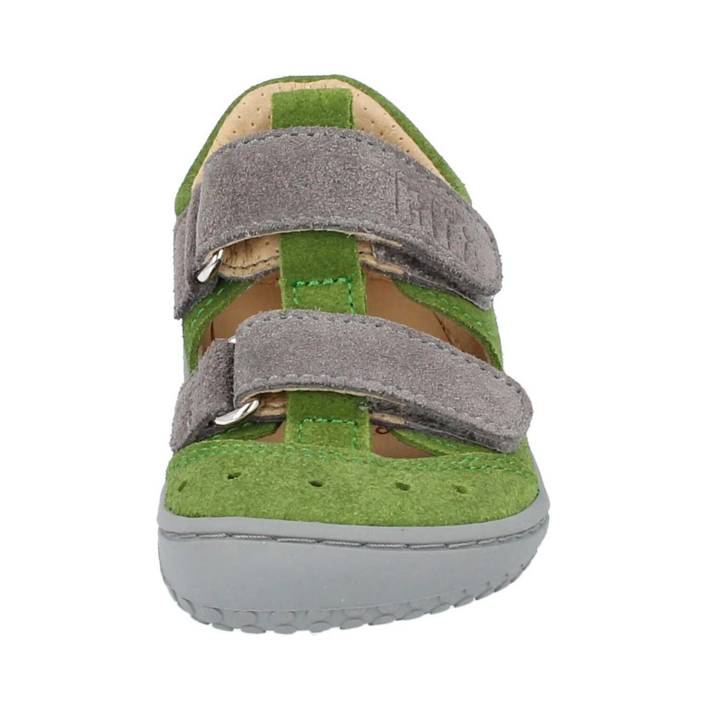 naBOSo – FILII KAIMAN VELOURS LEATHER Apple M – Filii – Sandals – Children  – Zažijte pohodlí barefoot bot.