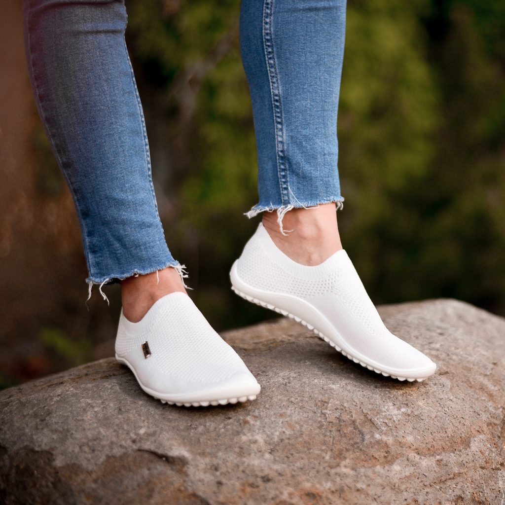 naBOSo – LEGUANO SCIO White – leguano – Flats – Women – Zažijte pohodlí  barefoot bot.