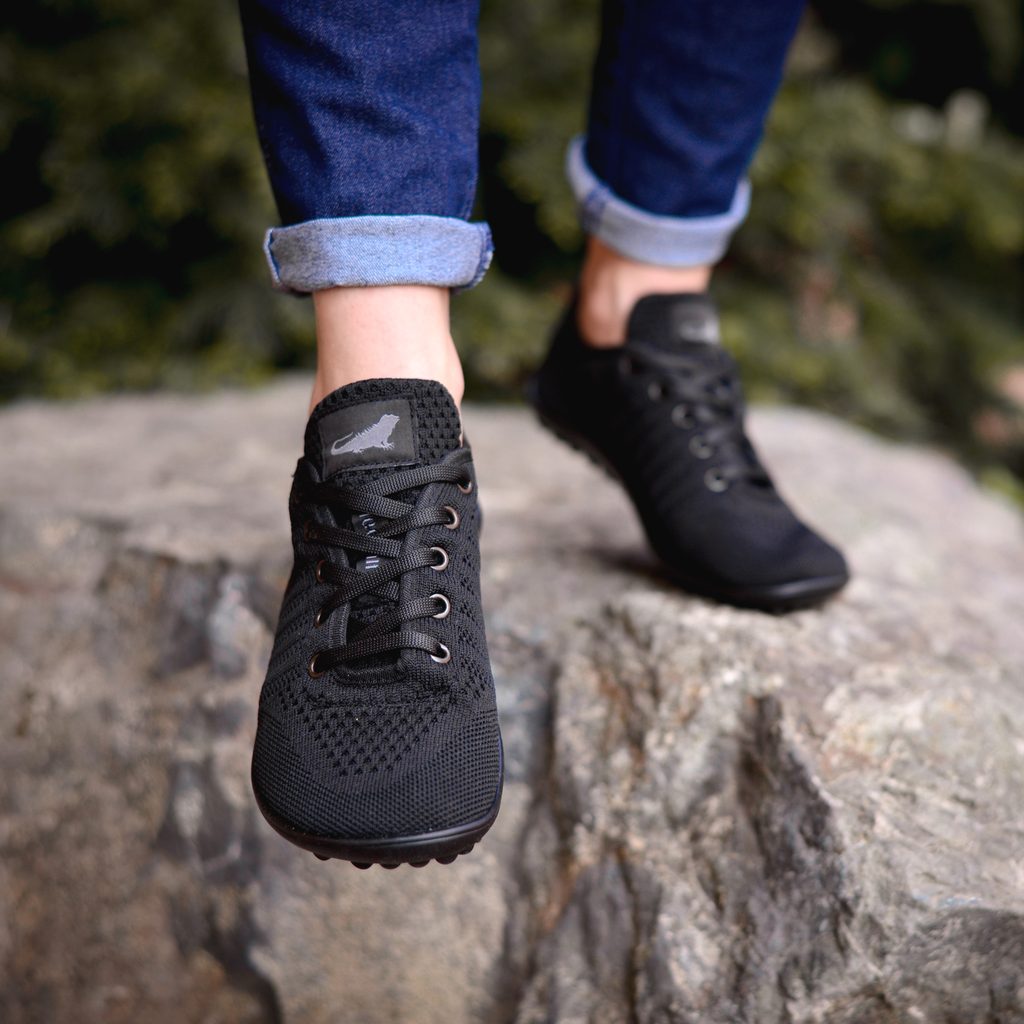 naBOSo – LEGUANO GO Black – leguano – Sneakers – Men – Zažijte pohodlí  barefoot bot.