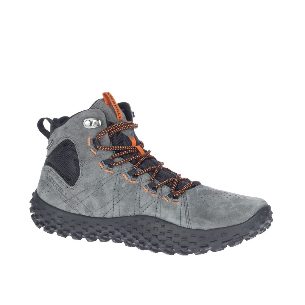 naBOSo – MERRELL WRAPT MID WP M Granite – Merrell – Outdoor – Men – Zažijte  pohodlí barefoot bot.