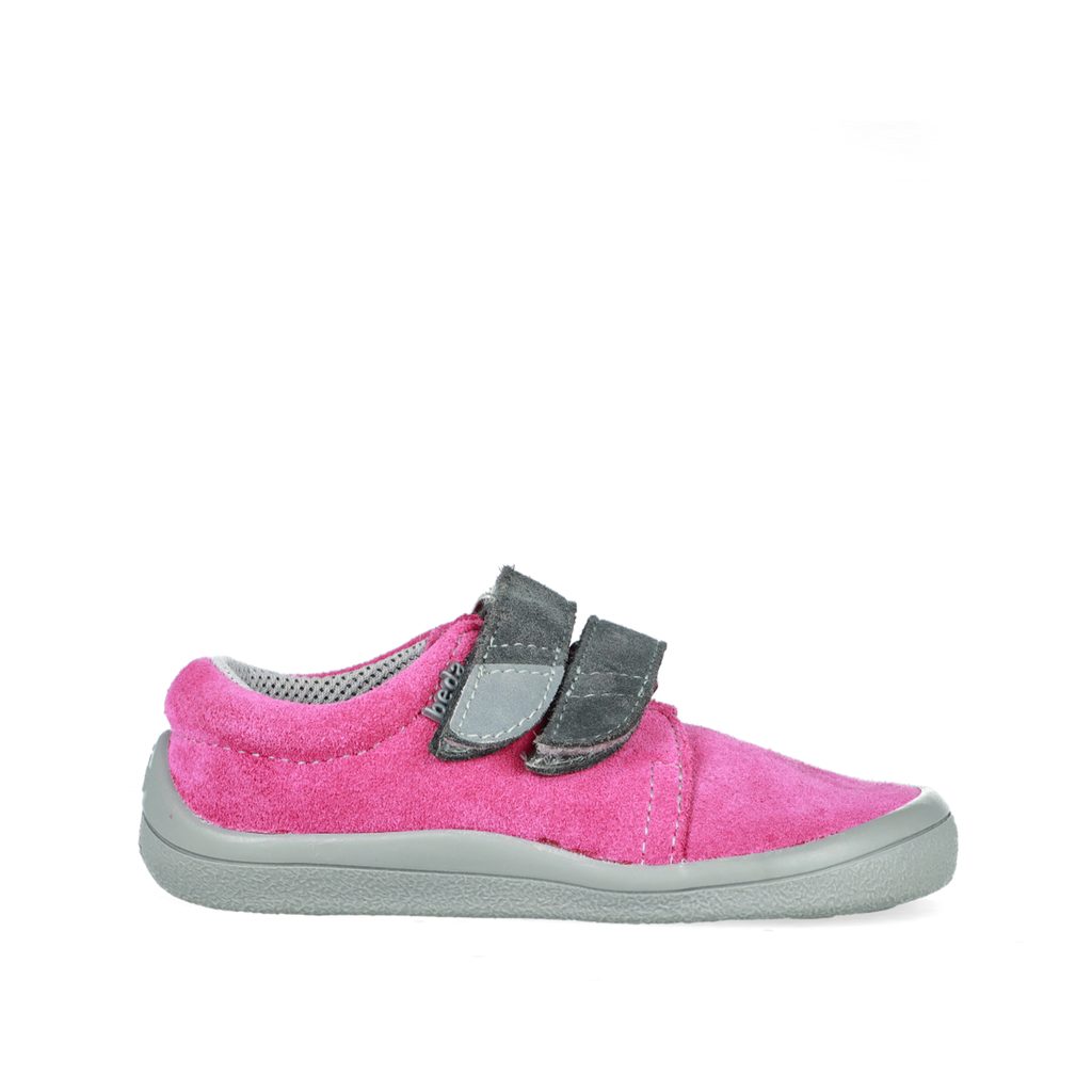 naBOSo – BEDA TENISKY NUBUK REBECCA Pink – BEDA – Celoroční – Dětské –  Zažijte pohodlí barefoot bot.