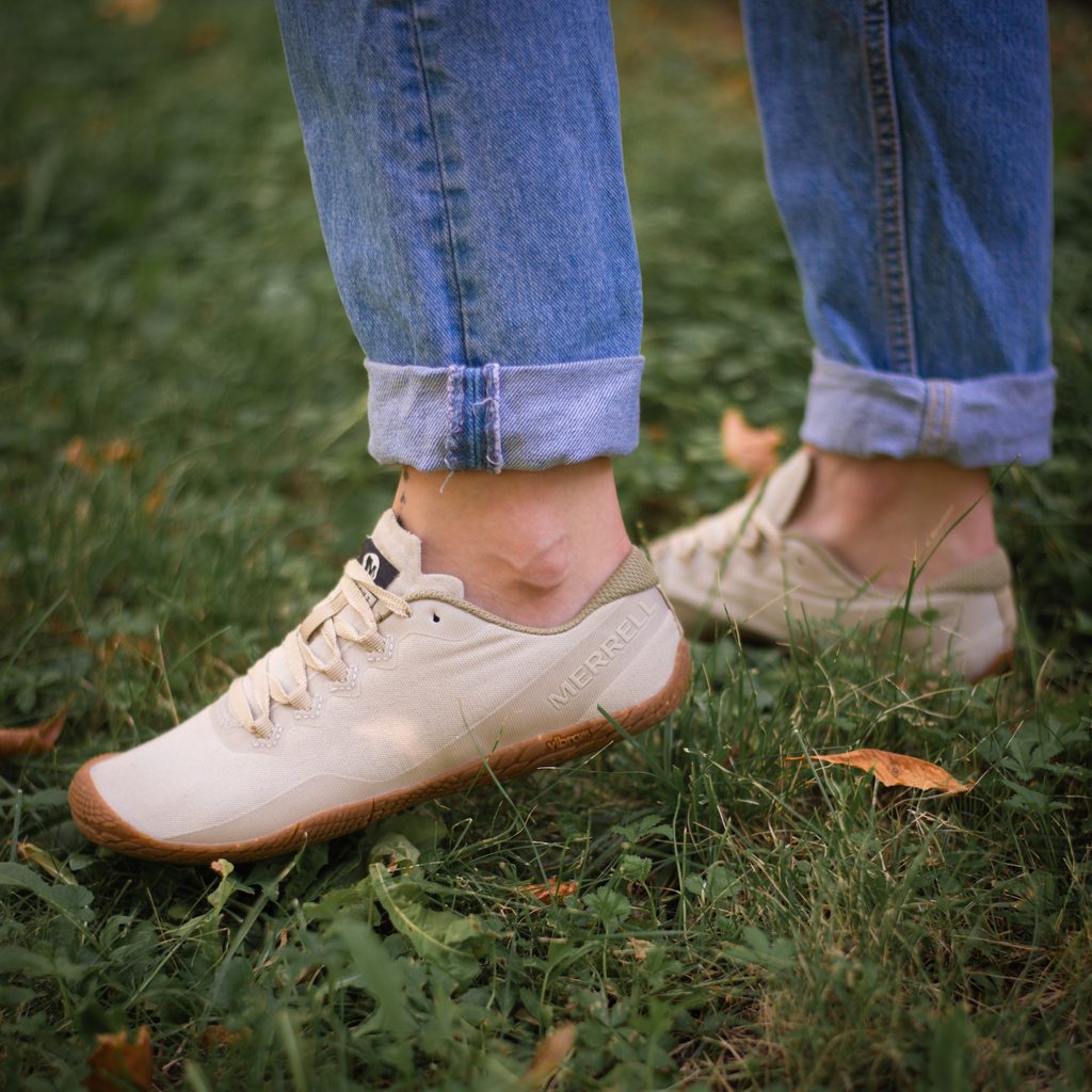 naBOSo – MERRELL VAPOR GLOVE 3 ECO W Oyster – Merrell – Sportovní – Dámské  – Zažijte pohodlí barefoot bot.