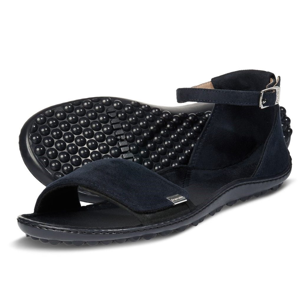 naBOSo - LEGUANO JARA Blau - Leguano - Sandále - Dámské barefoot boty,  Barefoot obuv - Síla opravdovosti.