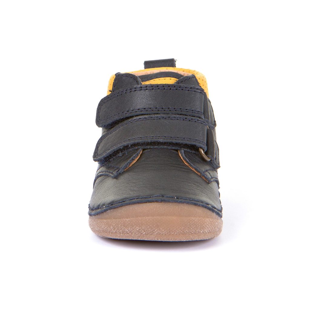 naBOSo – FRODDO ANKLE BOOTS FLEXIBLE Dark Blue blue with application –  Froddo – All-year barefoot shoes – Children – Síla opravdovosti.