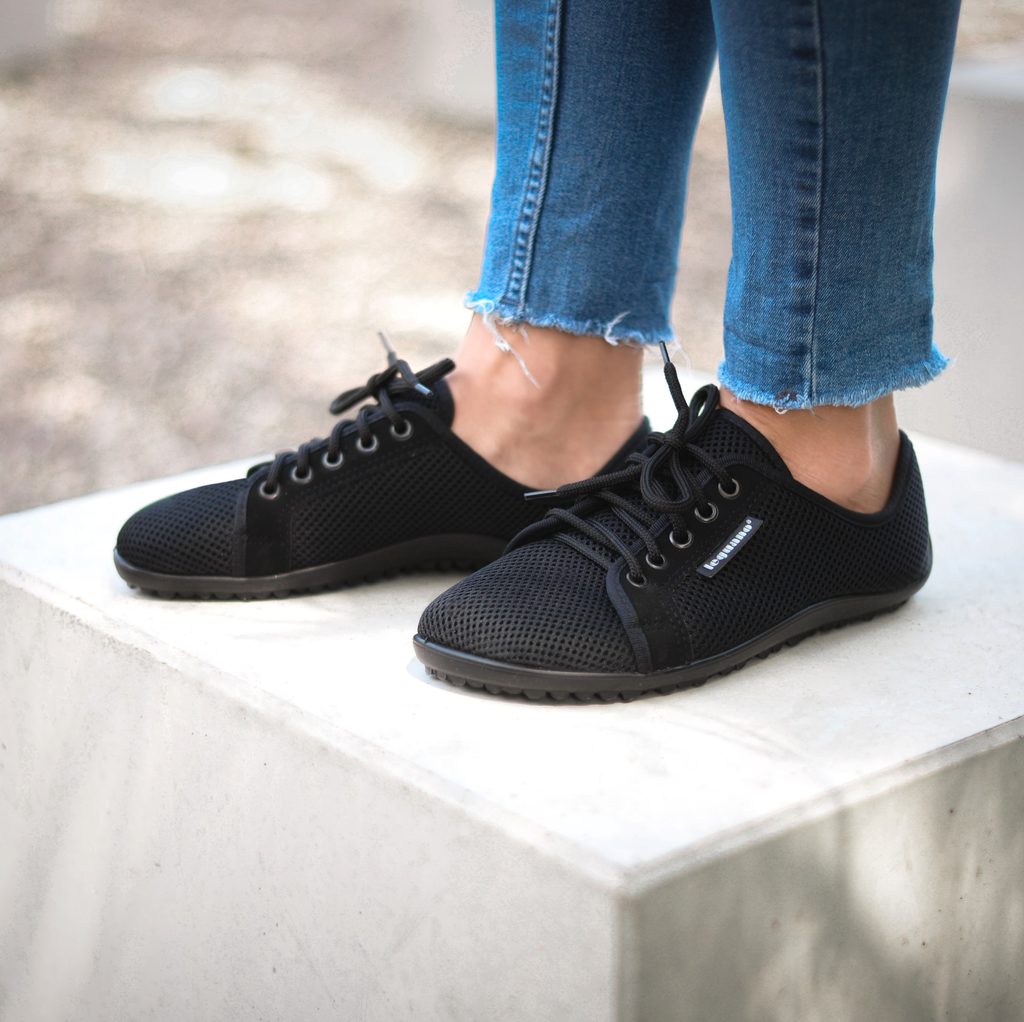 naBOSo – LEGUANO AKTIV Black – leguano – Sportovní – Dámské – Zažijte  pohodlí barefoot bot.