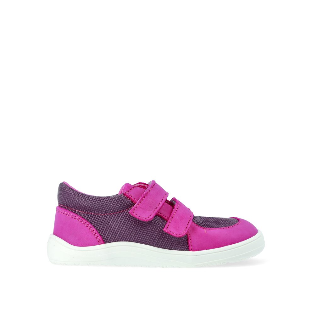 naBOSo – BABY BARE FEBO SNEAKERS Fuchsia Purple – Baby Bare Shoes – Tenisky  – Dětské – Zažijte pohodlí barefoot bot.