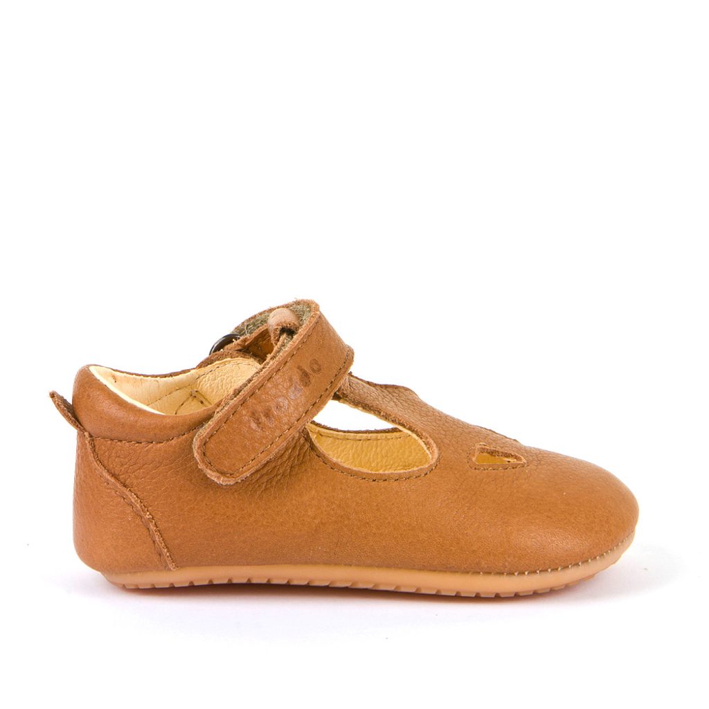 naBOSo – FRODDO PREWALKERS SANDAL 1P Cognac – Froddo – First Steps –  Children – Zažijte pohodlí barefoot bot.