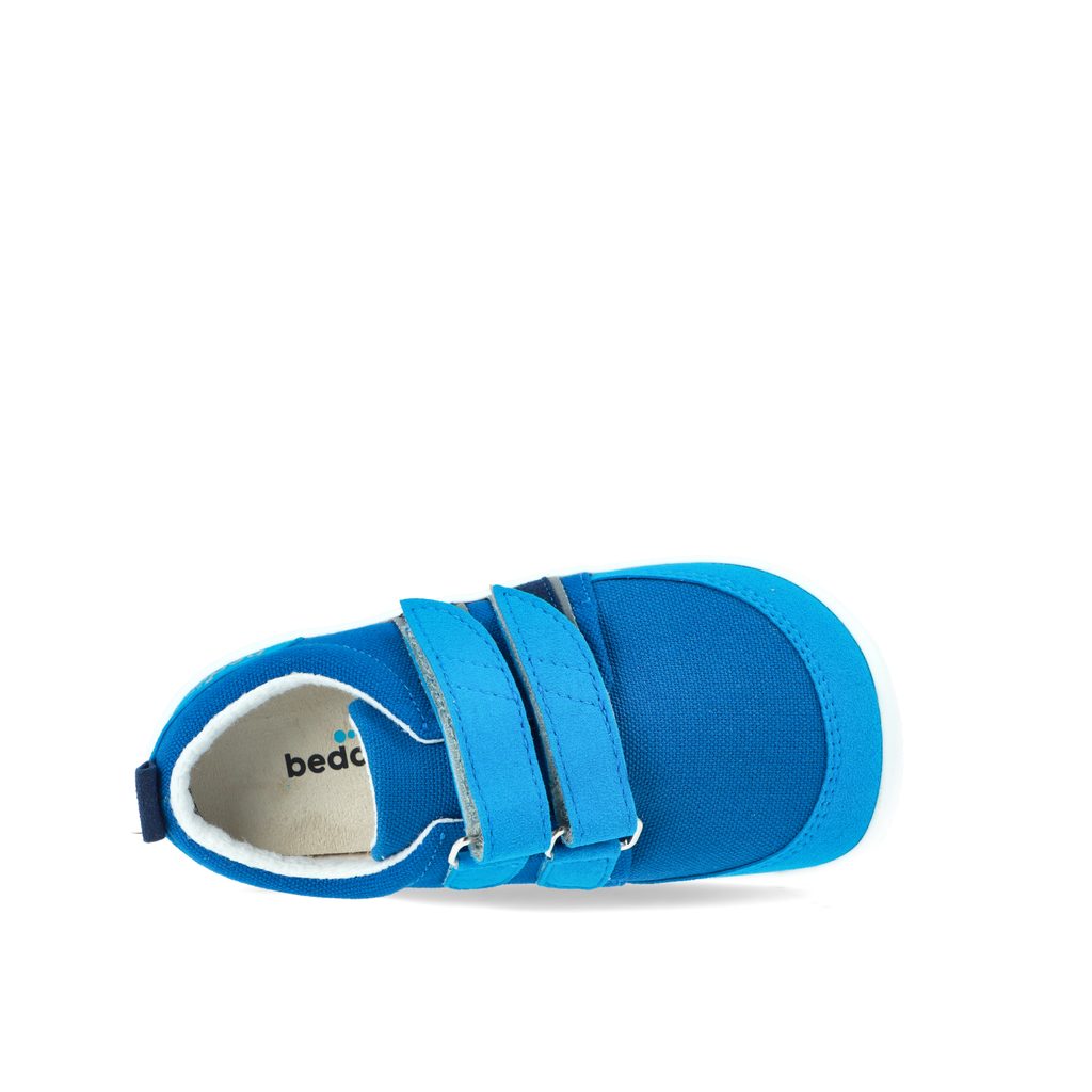 naBOSo – BEDA TENISKY BLUE OCEAN Blue – BEDA – Sneakers – Children –  Experience the Comfort of Barefoot Shoes