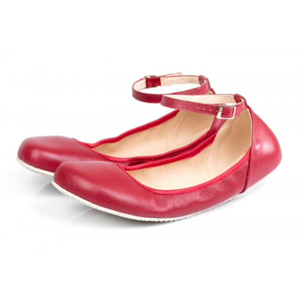 naBOSo – SHAPEN FLATS TULIP II R Cherry – Shapen – Flats – Women – Zažijte  pohodlí barefoot bot.