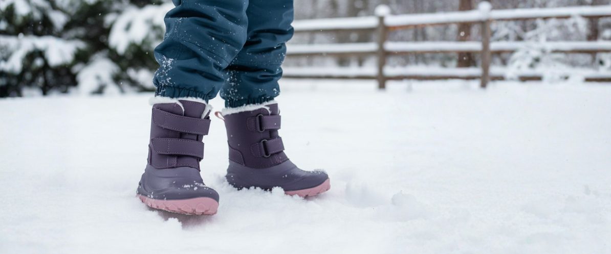 Jak vybrat dětské zimní barefoot boty: Od capáčků po boty pro školáky