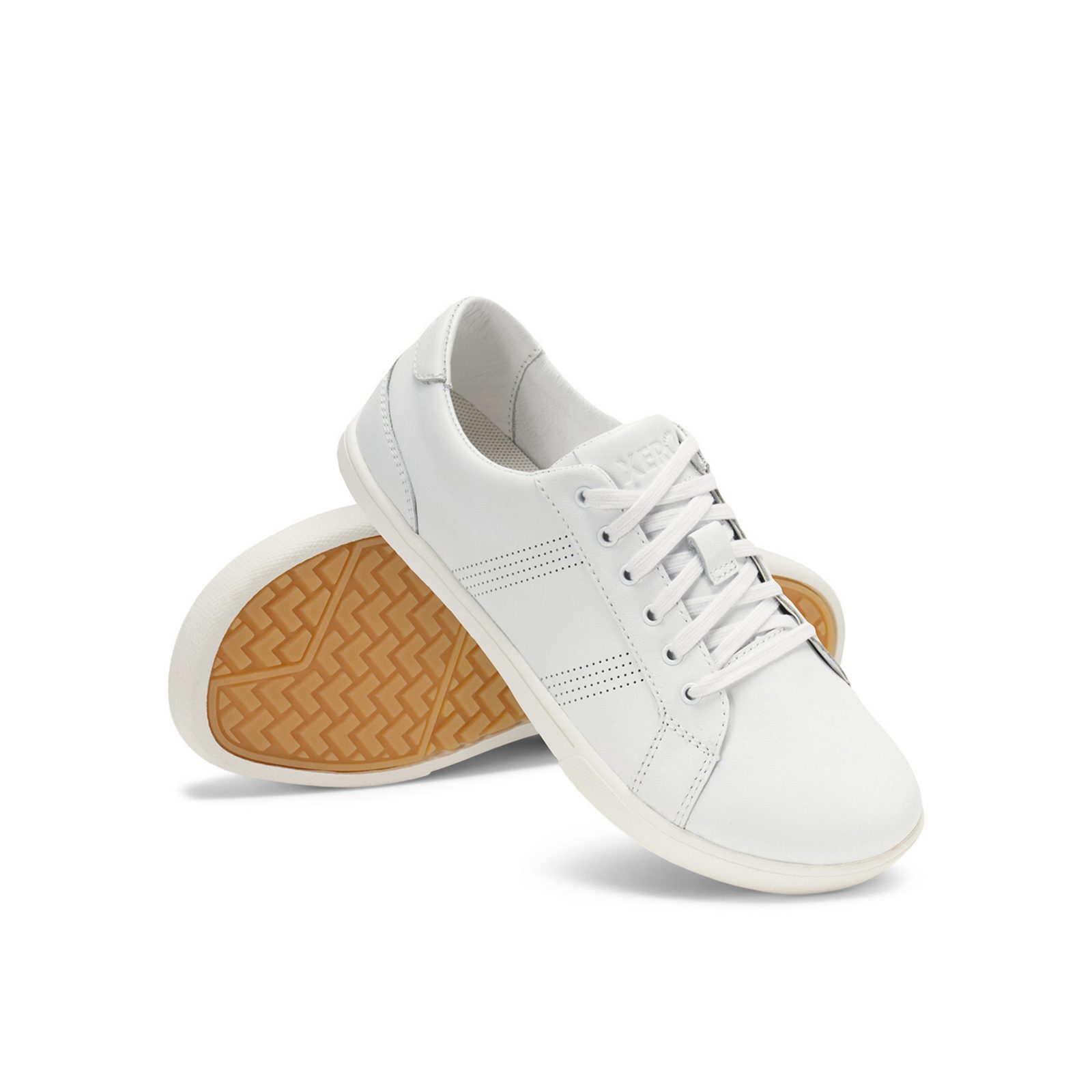 naBOSo – XERO SHOES DILLON LEATHER White | Barefoot sneakers  display picture 1