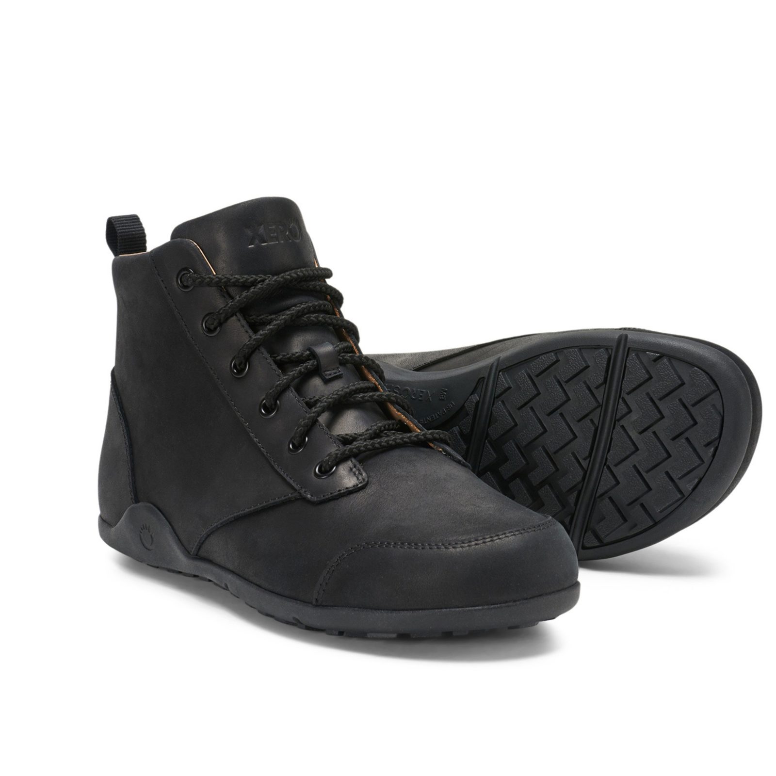 Xero Shoes Denver Barefoot Ankle Boots Minimalist Black Canvas Men’s Size 9.5 Denver II - Men – Tru Stride Co main image 4