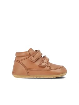 BUNDGAARD PREWALKER STRAP III Cognac | Dětské první barefoot botičky