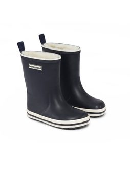 BUNDGAARD CLASSIC RUBBER BOOT WINTER Navy | Dětské barefoot holínky 1