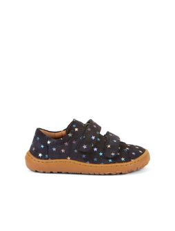 FRODDO TENISKY BASE LEATHER D-VELCRO STARS | Dětské barefoot tenisky