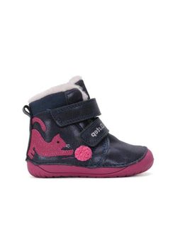D.D.STEP W070-42110A ZIMNÍ KOTNÍKOVÉ BOTY Royal Blue  1