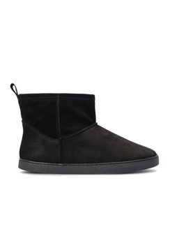 GROUNDIES COZY BOOT Low Black | Dámské barefoot válenky