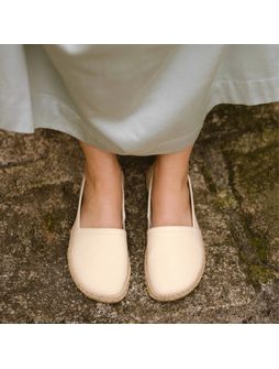 SHAPEN ESPADRILKY PLAYA Regular Beige | Dámské barefoot espadrilky