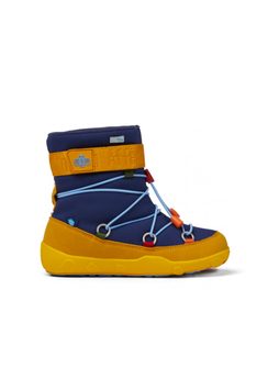 AFFENZAHN SNOWY WITTY VEGAN SNOWBOOT TUKAN Blue Yellow 1