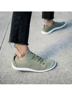 REIMA ASTELU VEGAN Greyish Green | Barefoot tenisky