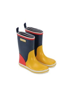 BUNDGAARD CLASSIC RUBBER BOOT Navy Multi Print  1