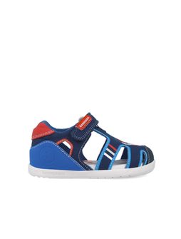 BIOMECANICS SANDÁLY WIDER CANVAS Navy | Dětské barefoot sandály