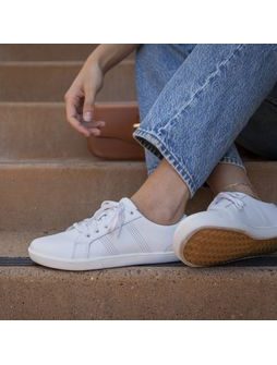 XERO SHOES DILLON LEATHER White | Barefoot tenisky