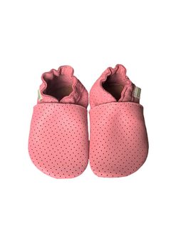 HOPI HOP BAREFOOT KOŽENÉ CAPÁČKY Růžové děrované | Dětské barefoot capáčky