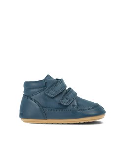 BUNDGAARD PREWALKER STRAP III Navy | Dětské první barefoot botičky