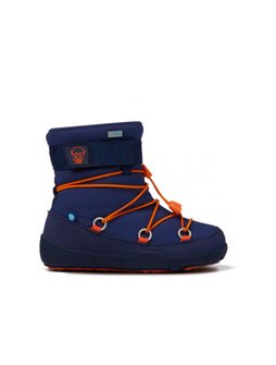 AFFENZAHN SNOWY WITTY VEGAN SNOWBOOT ELEPHANT Blue 1