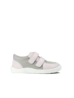 BABY BARE FEBO SNEAKERS Grey Pink | Dětské barefoot tenisky