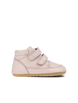 BUNDGAARD PREWALKER STRAP III Old Rose | Dětské první barefoot botičky