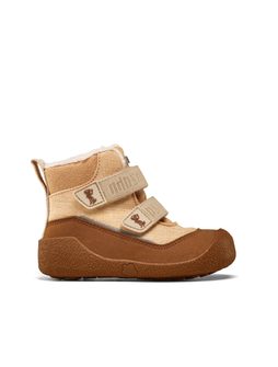 AFFENZAHN PREWALKER MIDBOOT VEGAN SNUGGY Affenzahn Brown | Dětské první barefoot zateplené botičky