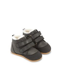 BUNDGAARD PREWALKER III WINTER Black WS | Dětské první barefoot botičky1