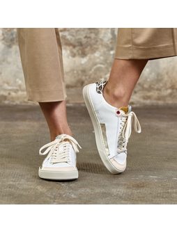 FLEETERS Peach Leopard | Dámské barefoot tenisky