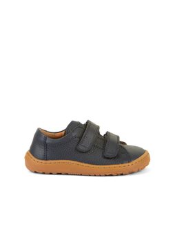 FRODDO TENISKY BASE LEATHER D-VELCRO Dark Blue | Dětské barefoot tenisky