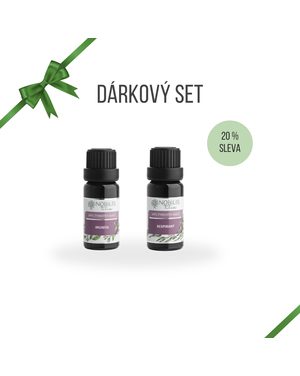 AROMATERAPEUTICKÝ DÁRKOVÝ SET Proti nemoci Éterické oleje Imunita a Respirant