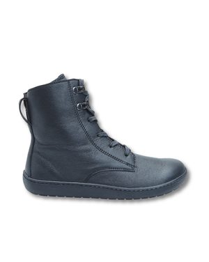 BAŤA ŠNĚROVACÍ KOTNÍKOVÁ OBUV Černá | Dámské barefoot kotníkové boty