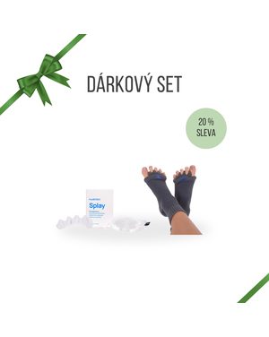 DÁRKOVÝ SET PRO ZDRAVÉ PRSTY Korektory prstů a Adjustační ponožky