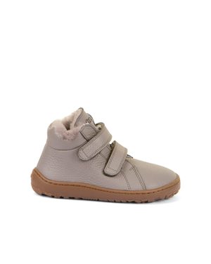 FRODDO ZIMNÍ FURRY Light Grey | Dětské zimní zateplené barefoot boty