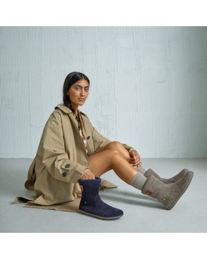 GROUNDIES ICELAND WOMEN Black | Dámské zimní barefoot boty