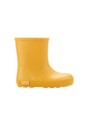 IGOR HOLÍNKY Yellow | Dětské barefoot holínky 1