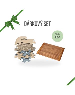 DÁRKOVÝ SET PROBUZENÍ NOHOU PRO CELOU RODINU Forestones masážný podložka Boardie a MUFFIK ortopedické podložkySPA